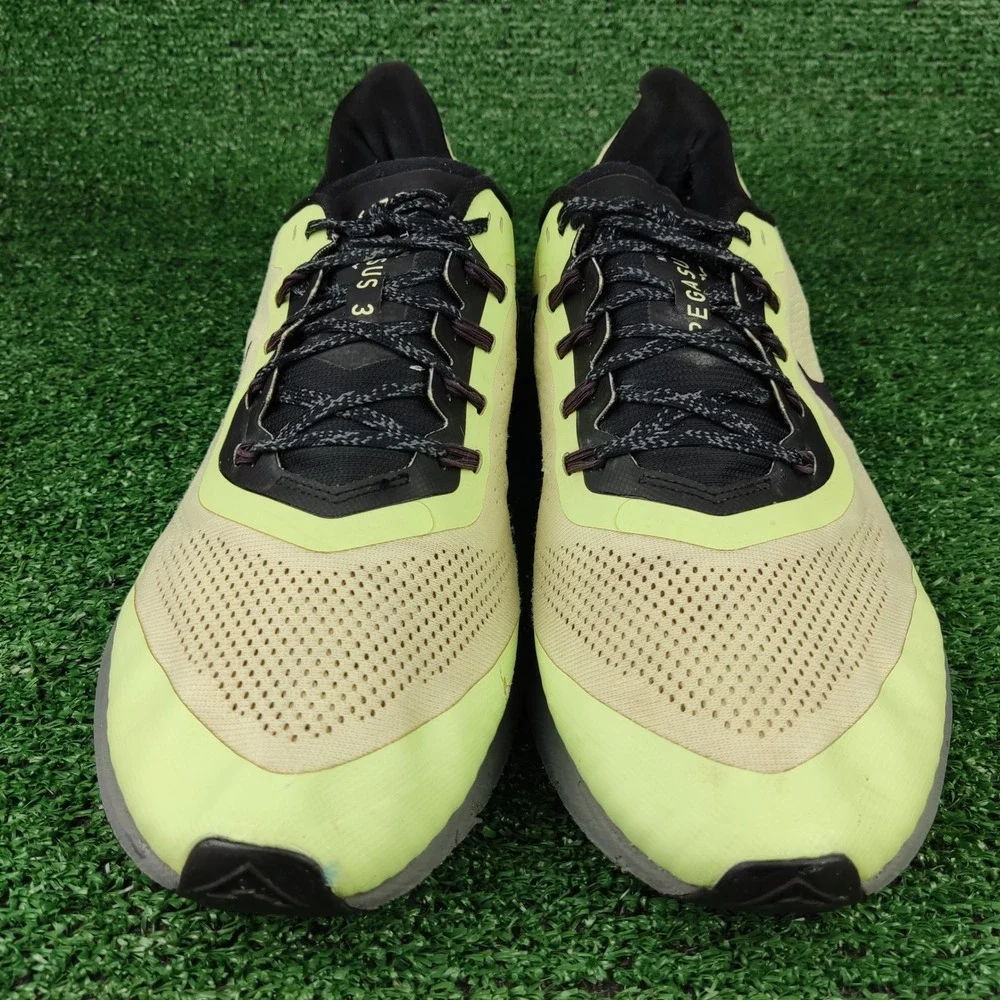 Nike Running Shoes Mens 13 Green‎ Pegasus 36 Trail AR5677-300 Low Top Sneakers